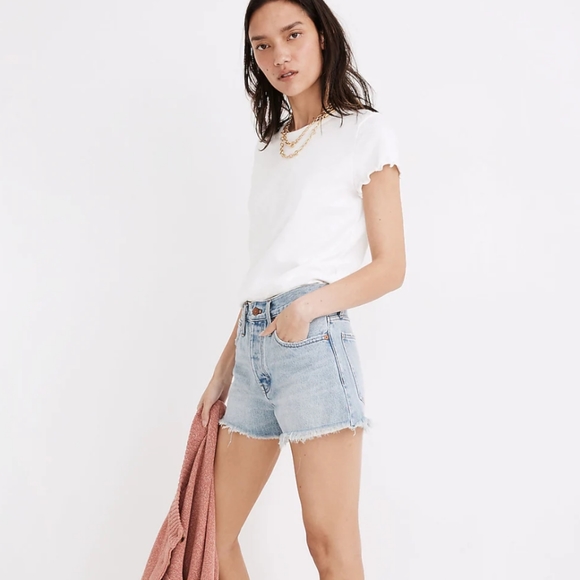 Madewell relaxed shorts sz 24 waist 29 - Picture 3 of 9